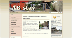 Desktop Screenshot of abstav.cz